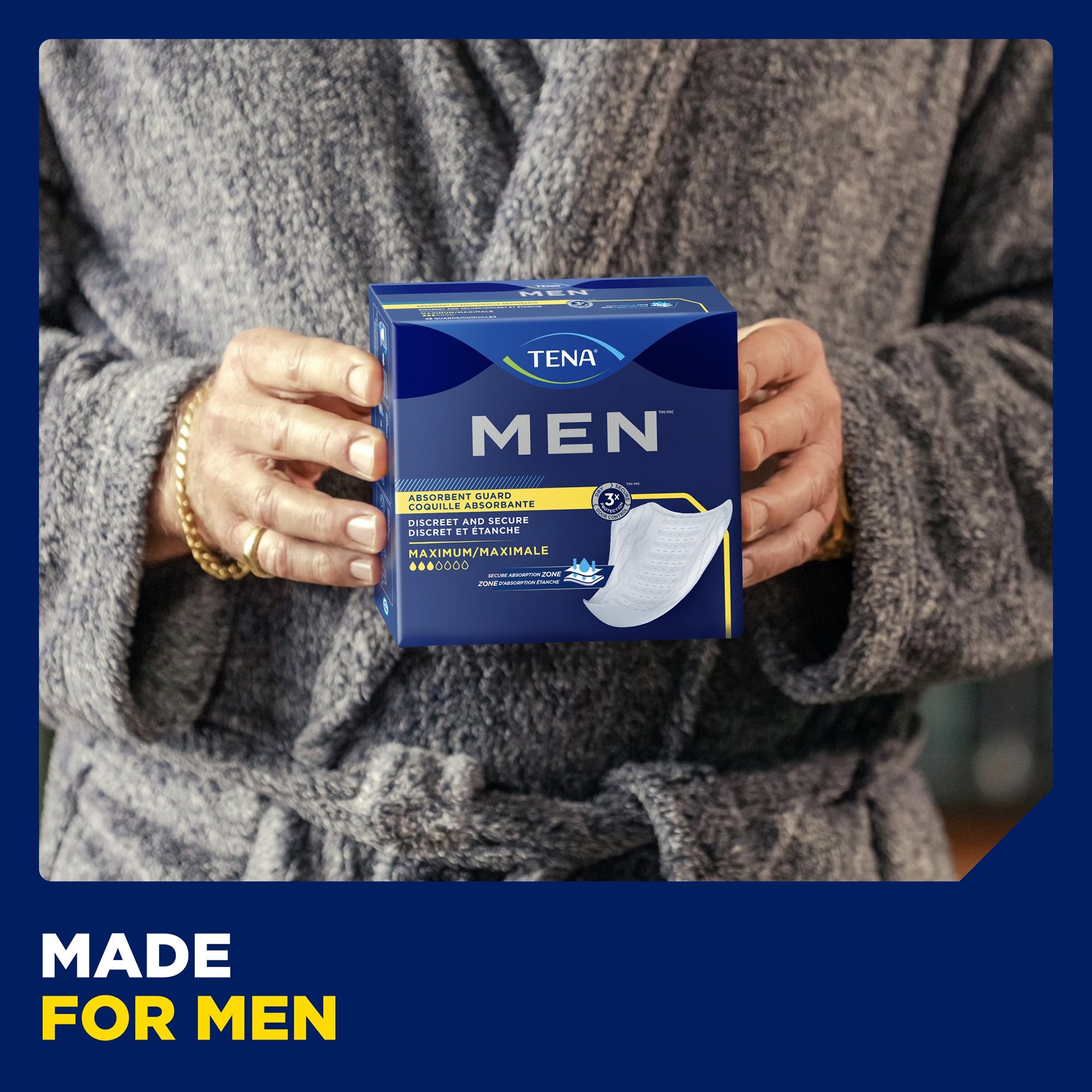 Tena MEN Maximum Guards Bladder Control Pad