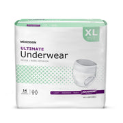 McKesson Ultimate Heavy Absorbency Incontinence Underwear, Extra Large