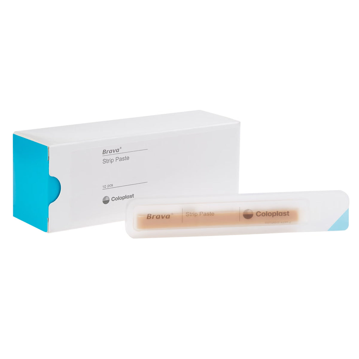Brava® Moldable Ostomy Barrier Strip Paste, 10 strips — Box of 10