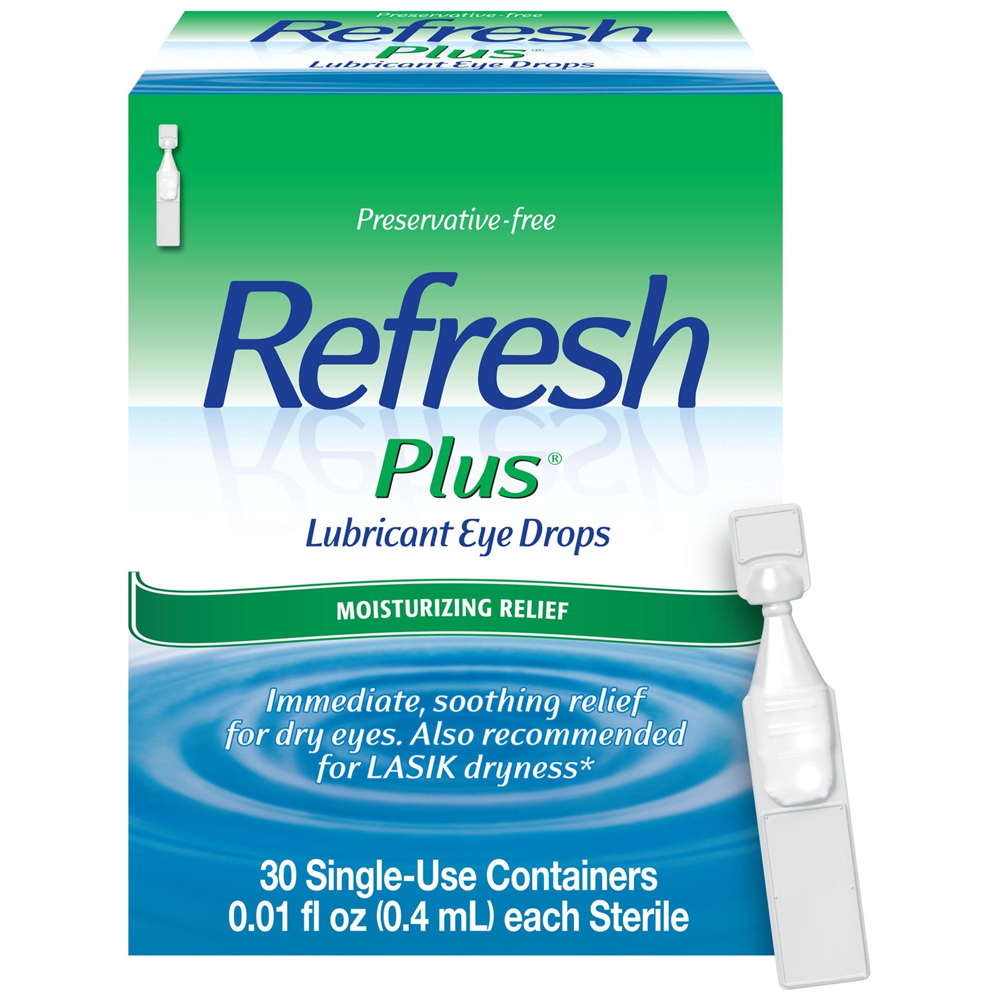 Refresh Plus Lubricant Eye Drops Original Strength