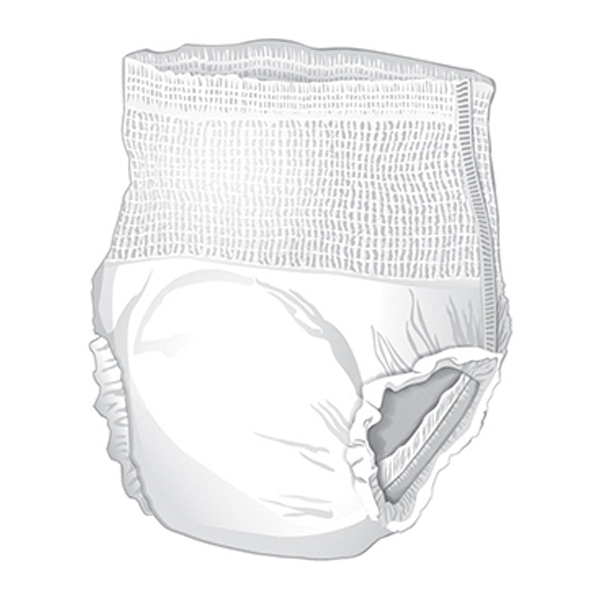 McKesson Super Moderate Absorbency Incontinence Underwear, 2X-Large