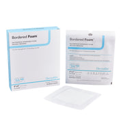 BorderedFoam® Adhesive with Border Foam Dressing, 6 x 6 Inch — Box of 10