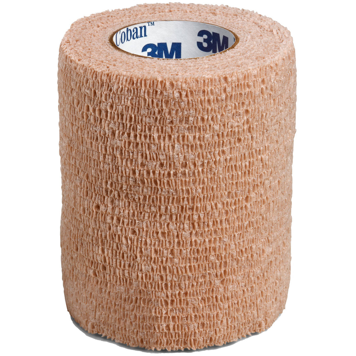 3M™ Coban™ Self-adherent Closure Cohesive Bandage, 3 Inch x 5 Yard, Tan — Case of 24