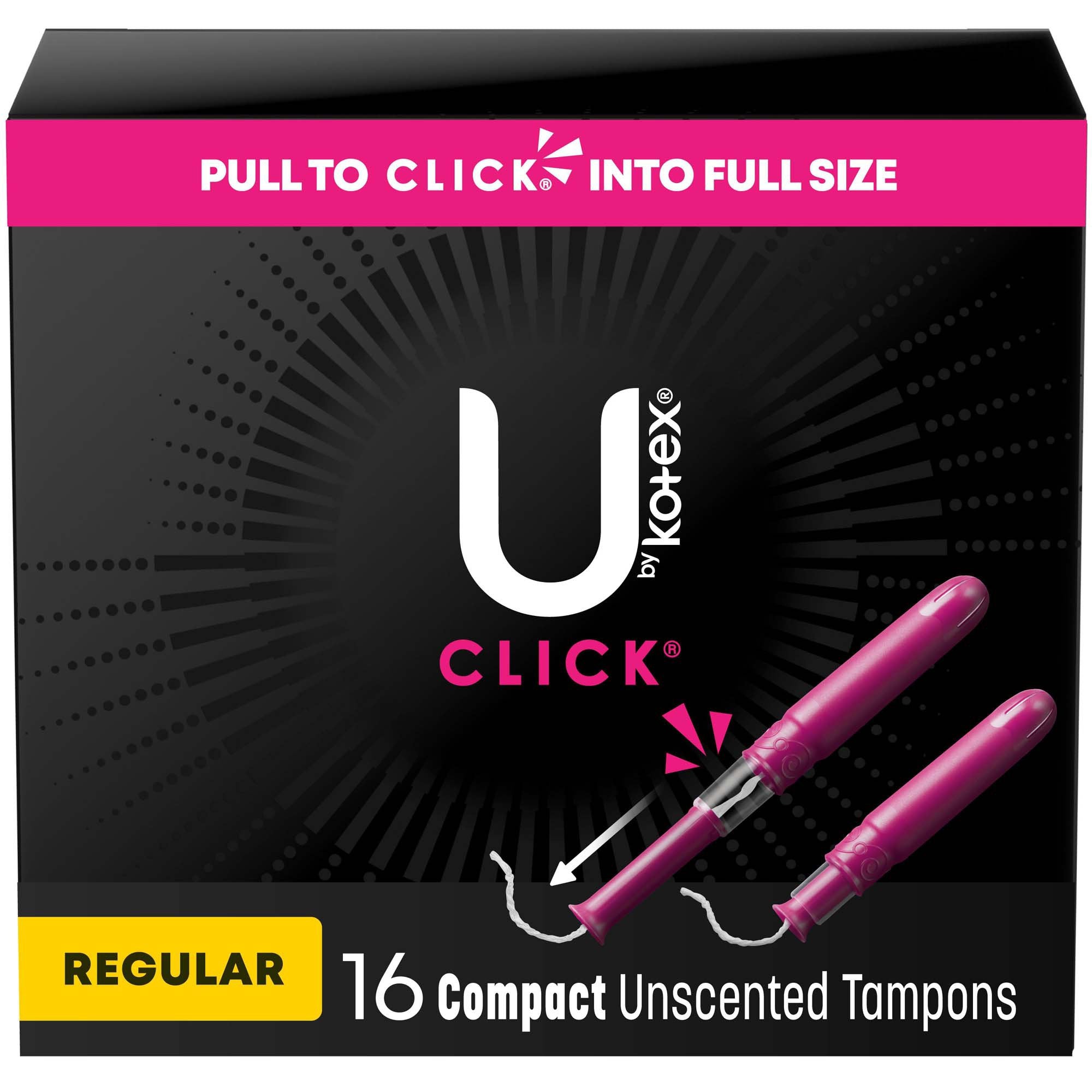 U By Kotex Click Compact Tampon