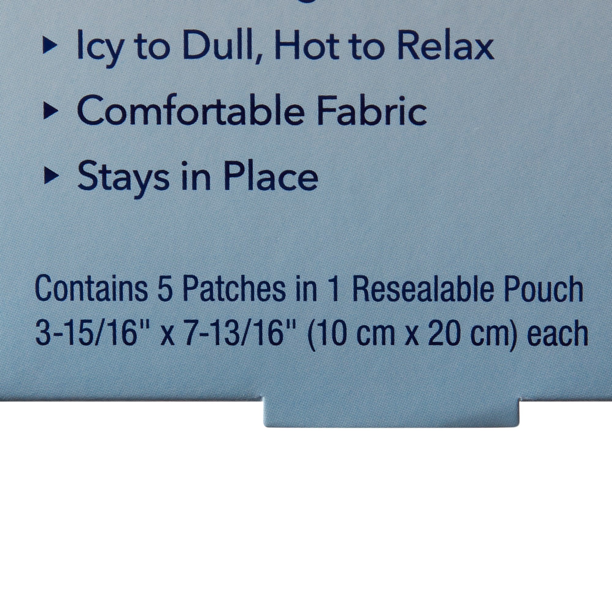 Icy Hot Original Pain Relief Patches, Large