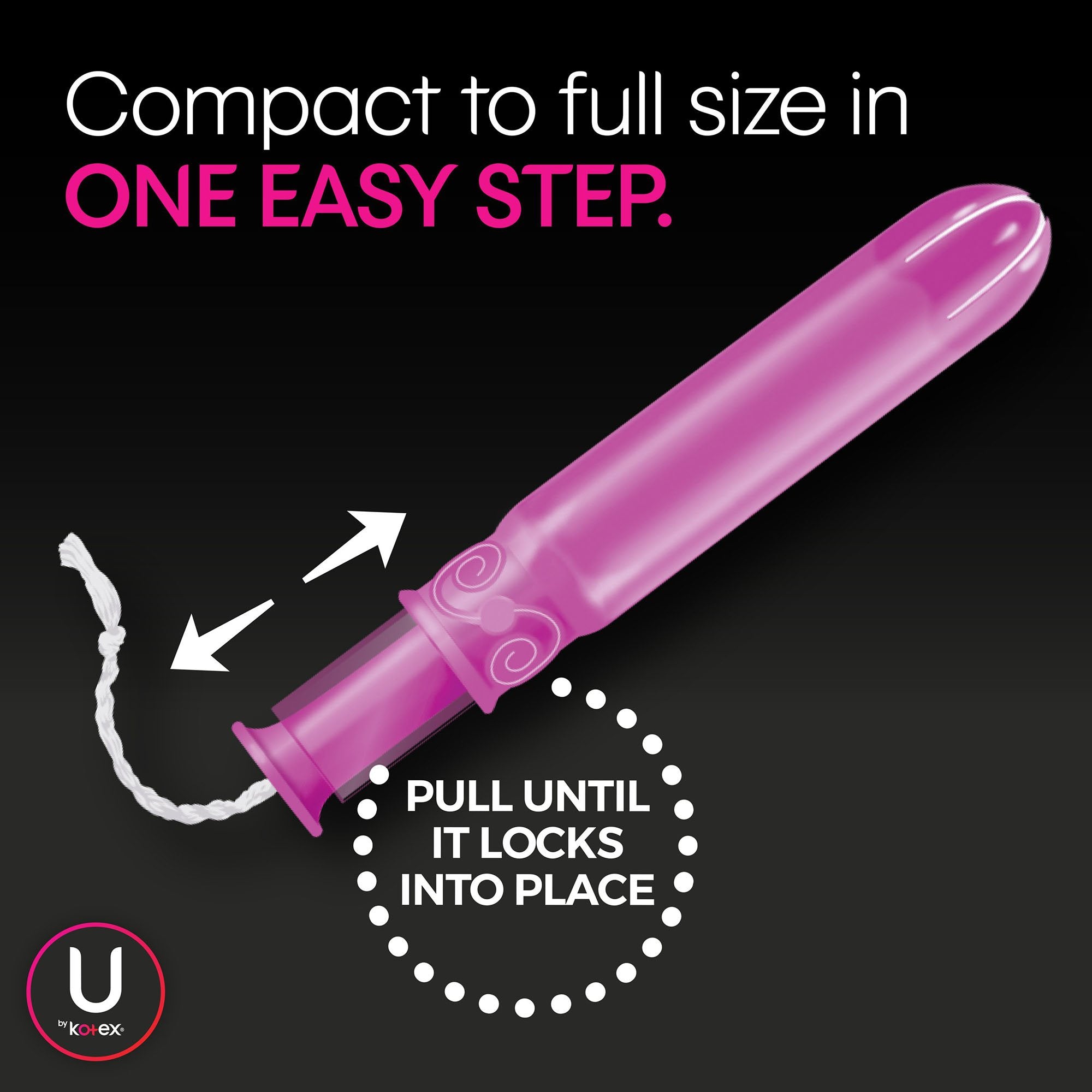 U By Kotex Click Compact Tampon