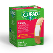 Curad® Tan Adhesive Strip, 3/4 x 3 Inch