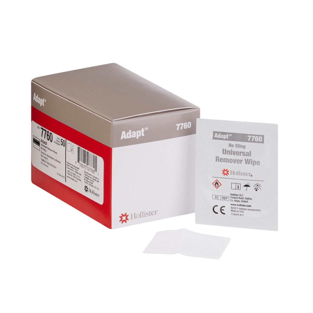 Adapt Adhesive and Barrier Remover, 1-1/2 x 2 Inch — Box of 50