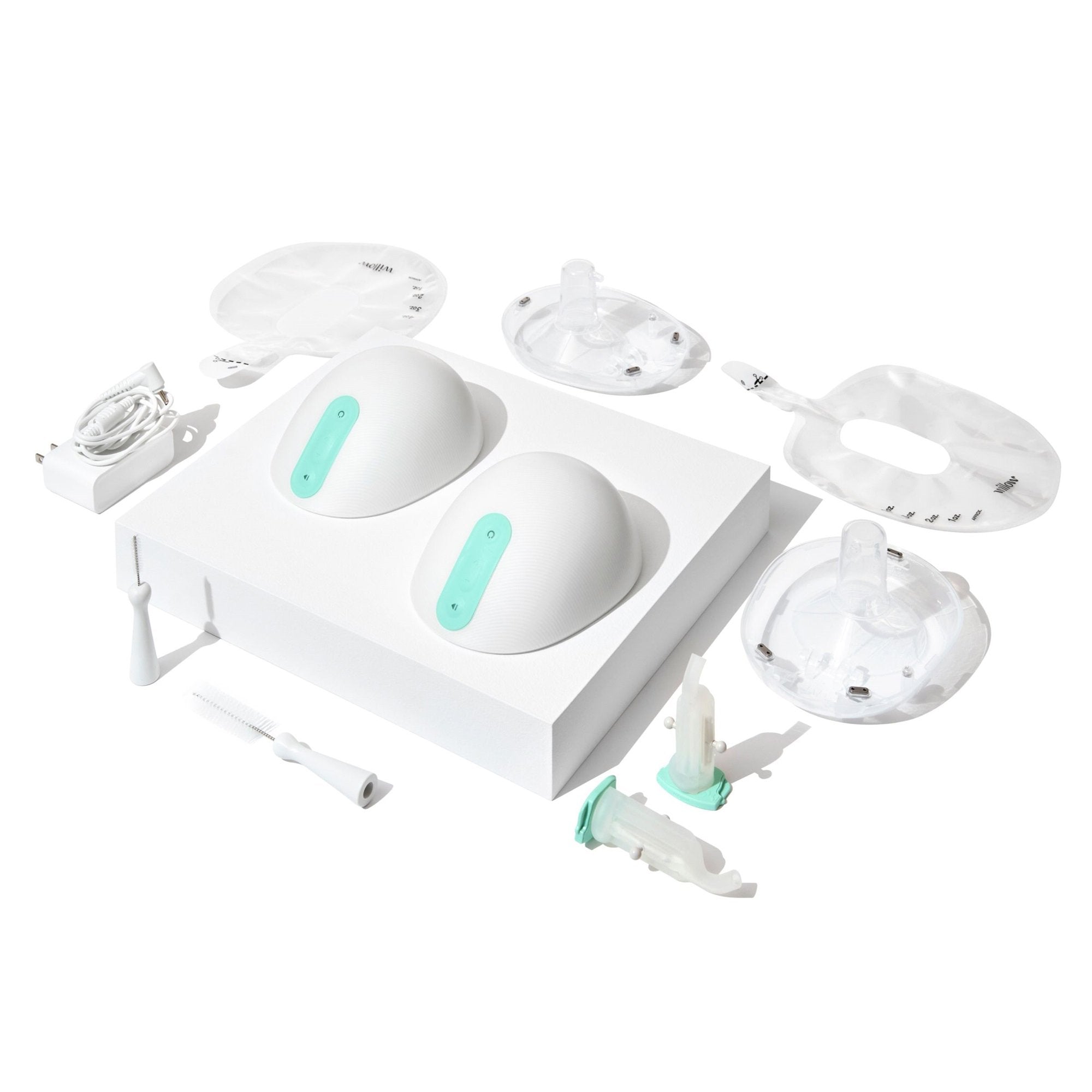 Willow 3.0 Wearable Double Electric 24 mm Breast Pump Kit - Case