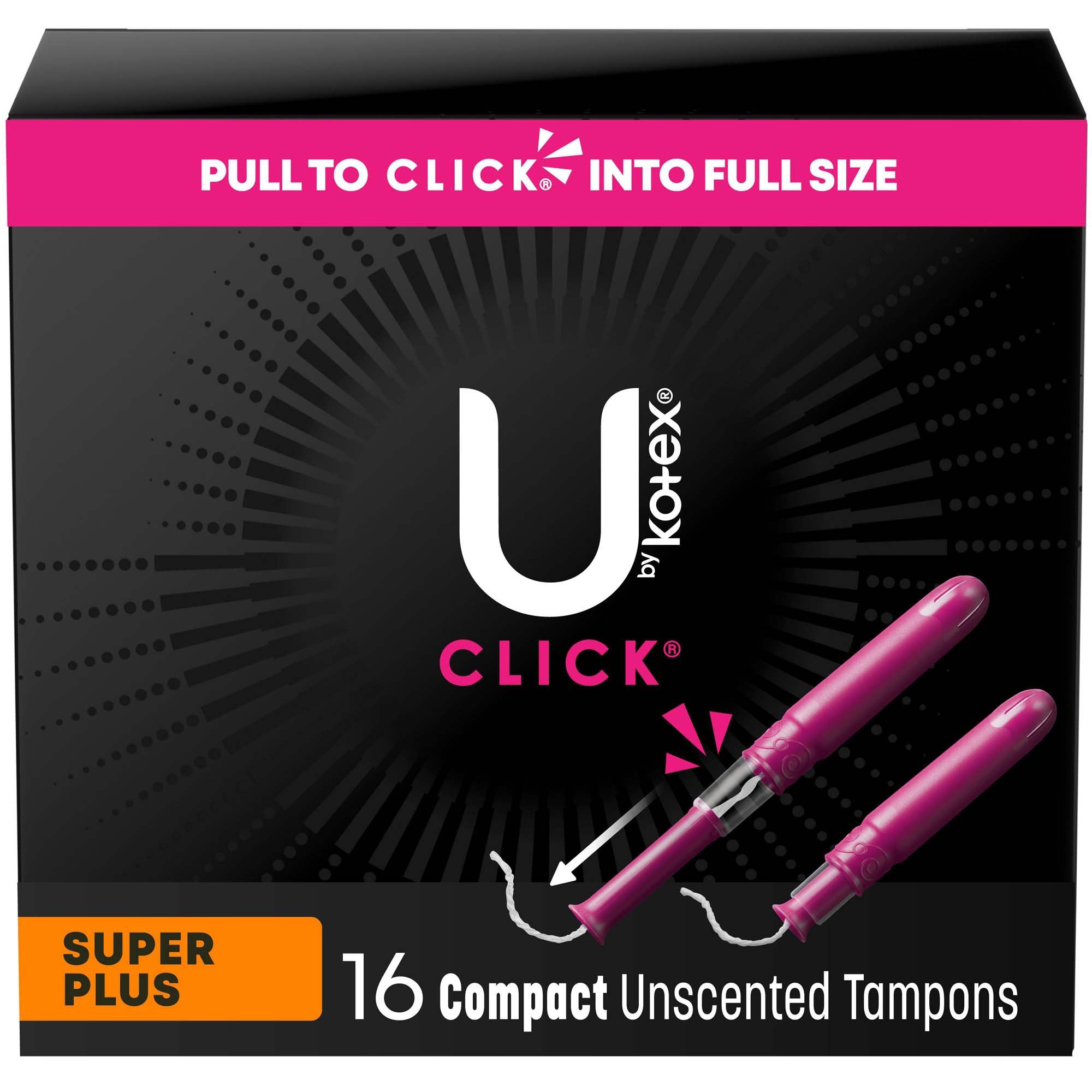 U By Kotex Click Compact Tampon
