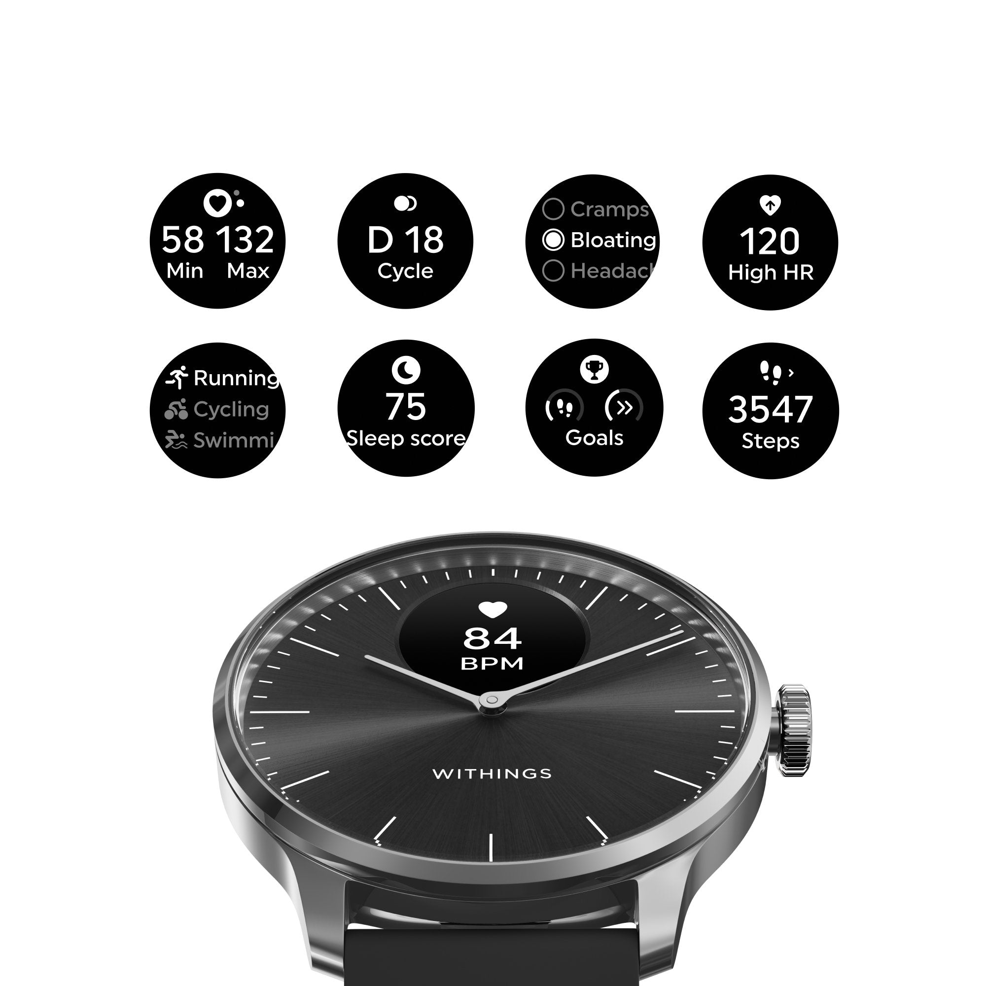 Withings ScanWatch Light Smart 37mm Watch