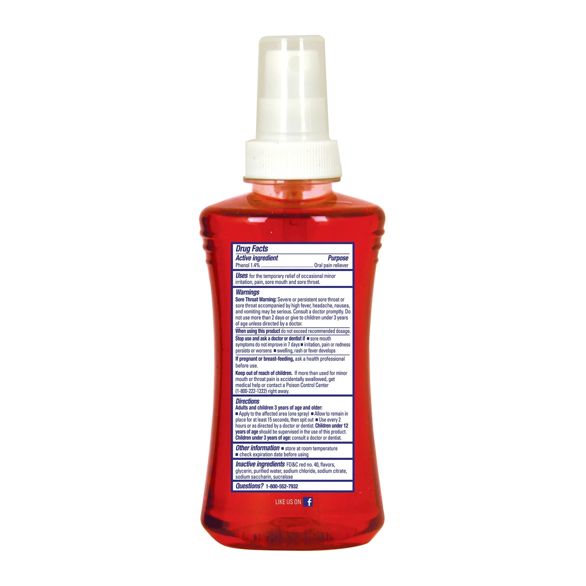 Chloraseptic Sore Throat Relief Spray