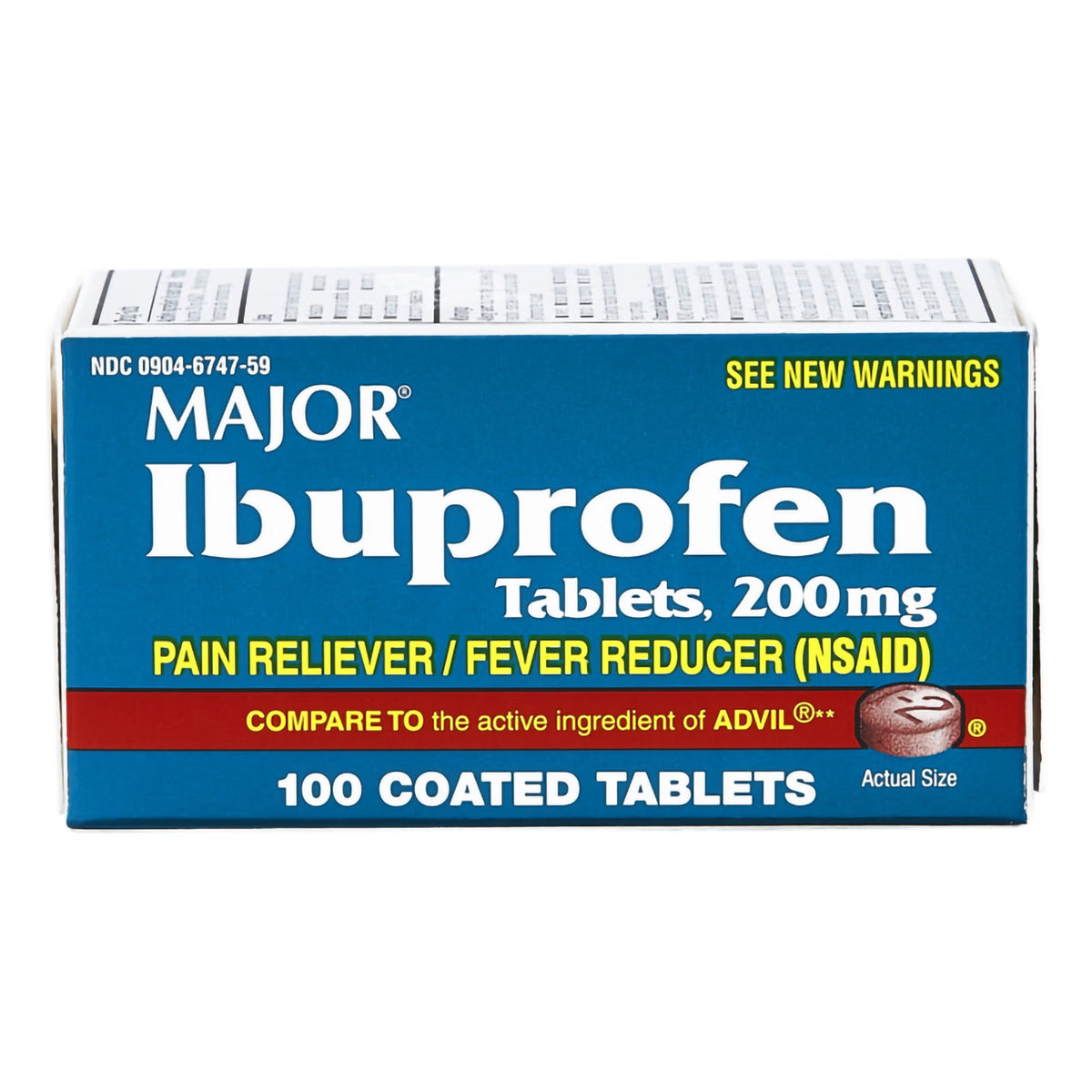Major® Ibuprofen 200 mg Coated Tablets
