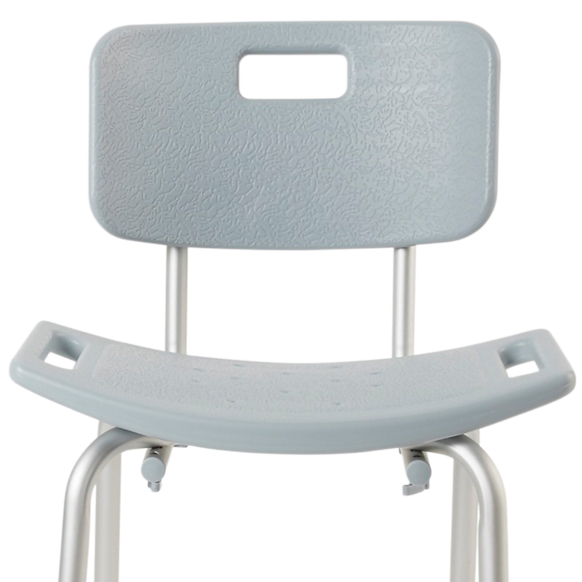 McKesson Aluminum Bath Bench, 15.5 – 19.5 Inch Height