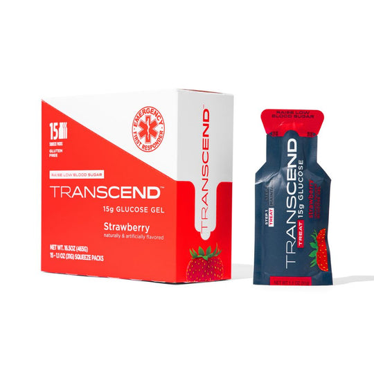 Transcend Glucose Supplement Strawberry Flavor