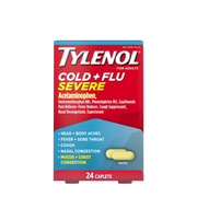 Tylenol Cold + Flu Severe Caplets for Adults