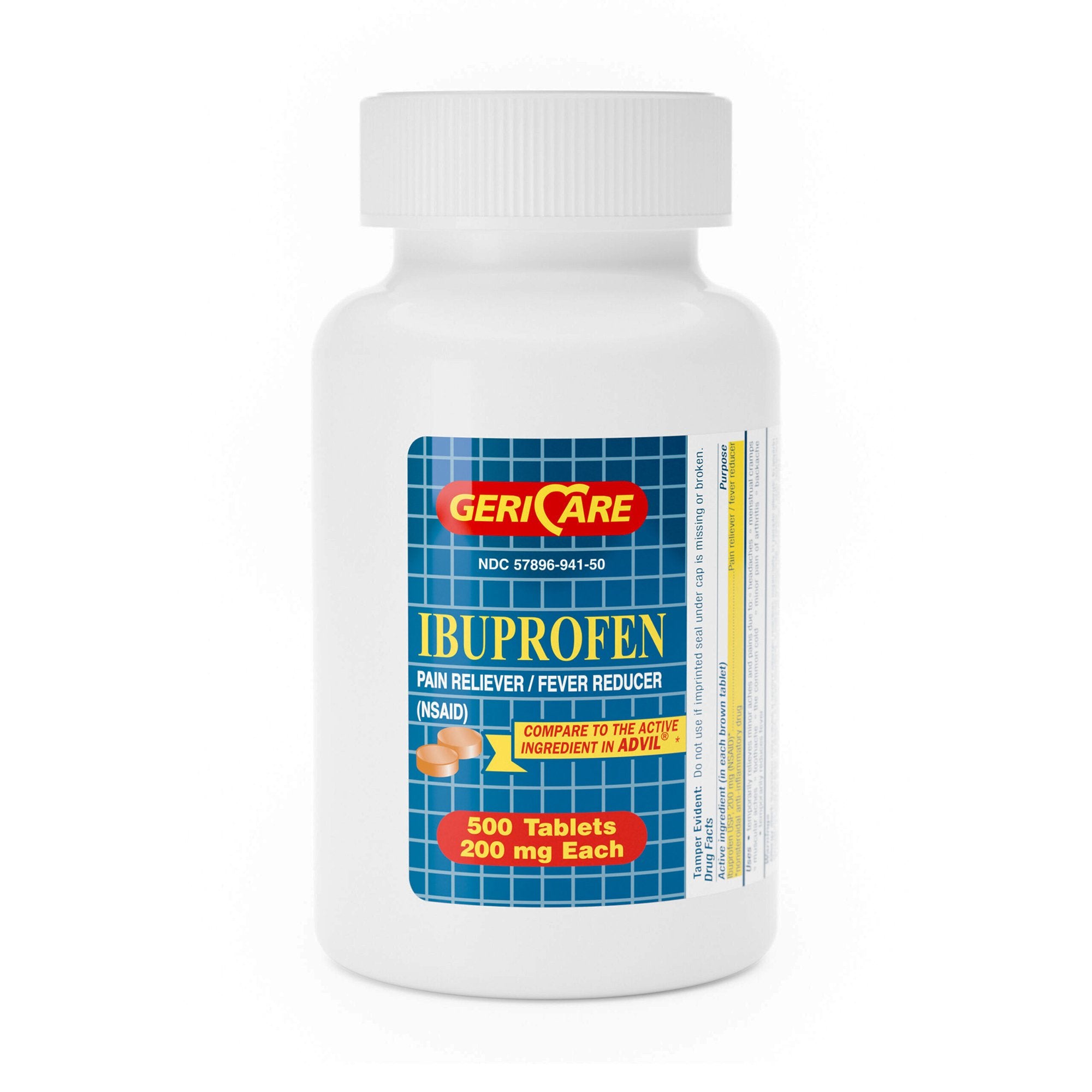 Geri-Care Ibuprofen 200mg Tablets