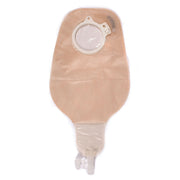 Assura® Two-Piece High Output Transparent Ostomy Pouch, Green Match