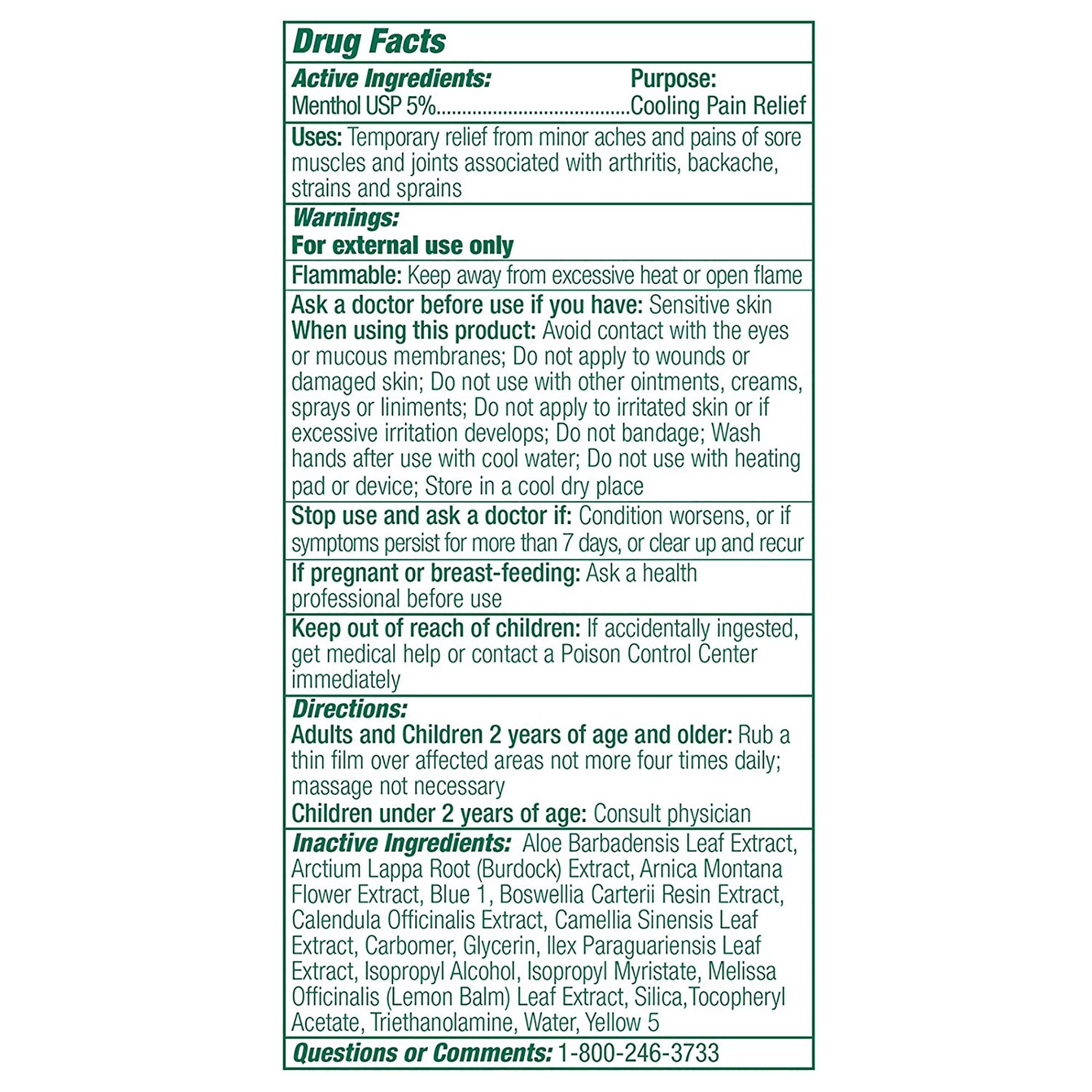 Biofreeze Professional 5% Menthol Topical Pain Relief 32oz Pump Bottle