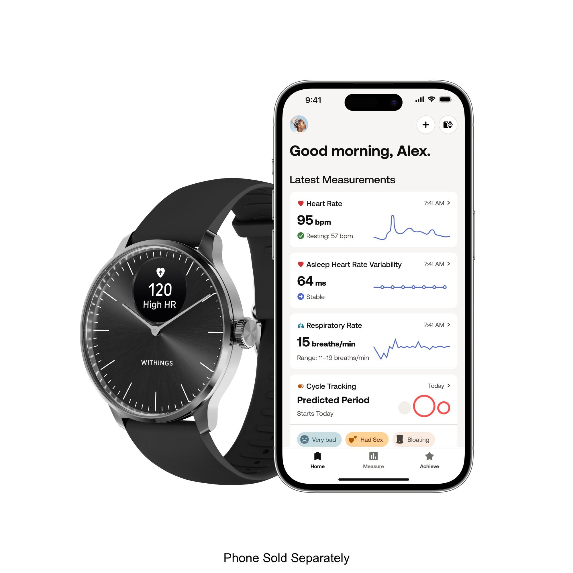 Withings ScanWatch Light Smart 37mm Watch
