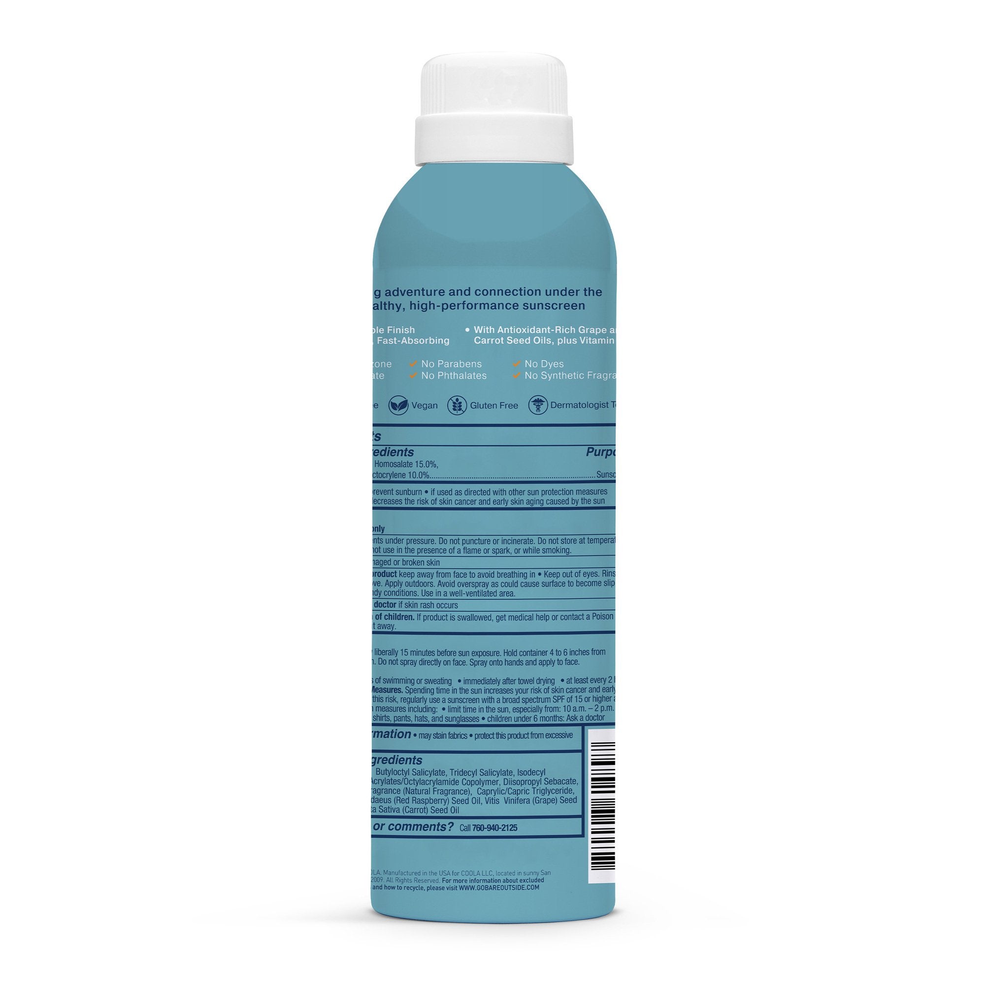 Bare Republic SPF 100 Clearscreen Nonaerosol Sunscreen Spray