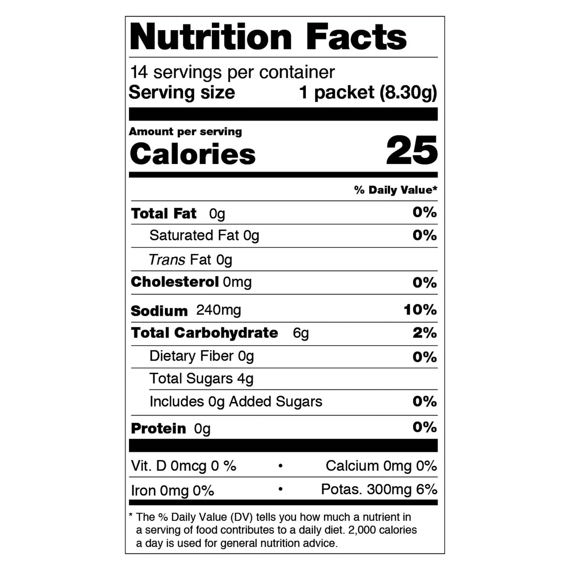 Cure Berry Pomegranate Electrolyte Drink Mix Packets
