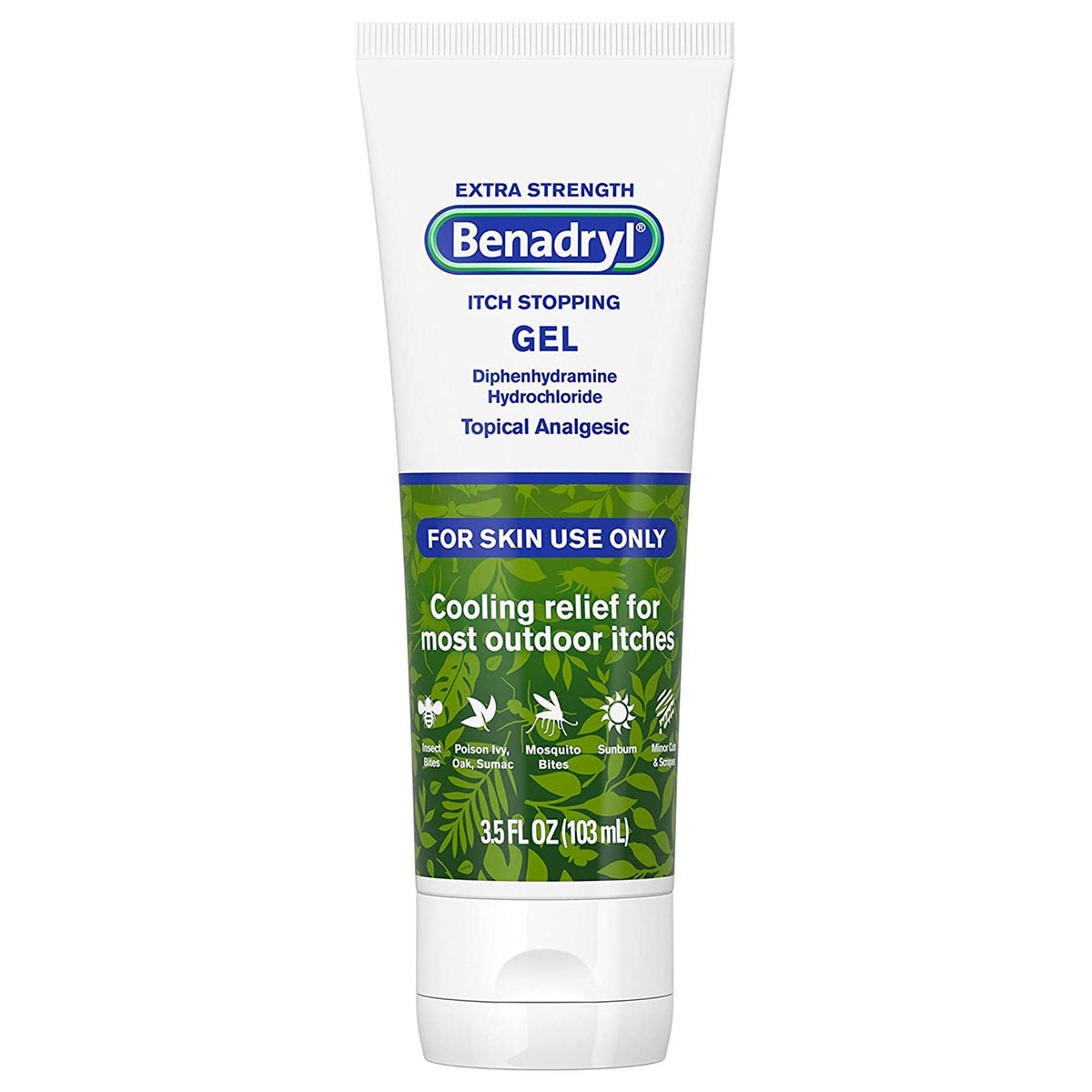 Benadryl® Itch Stopping Diphenhydramine Topical Analgesic Gel Extra Strength