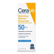 CeraVe Hydrating Mineral SPF 50 Sunscreen