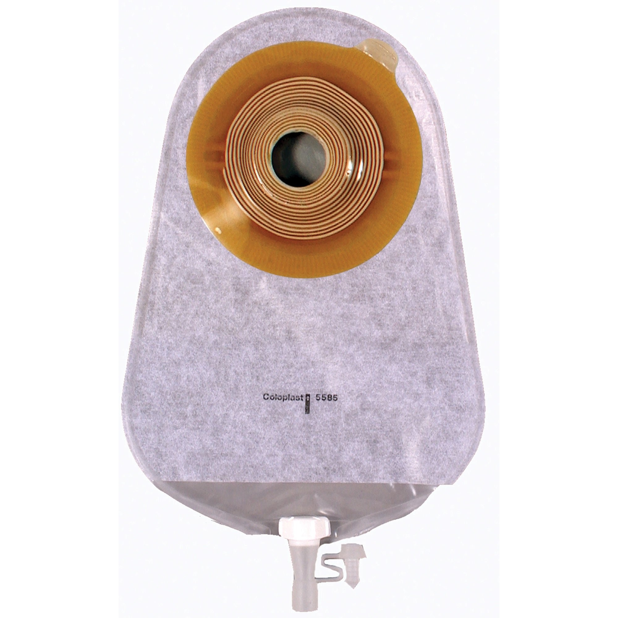 Assura® Deep Convex 1-Piece Transparent Urostomy Pouch, 25mm Stoma