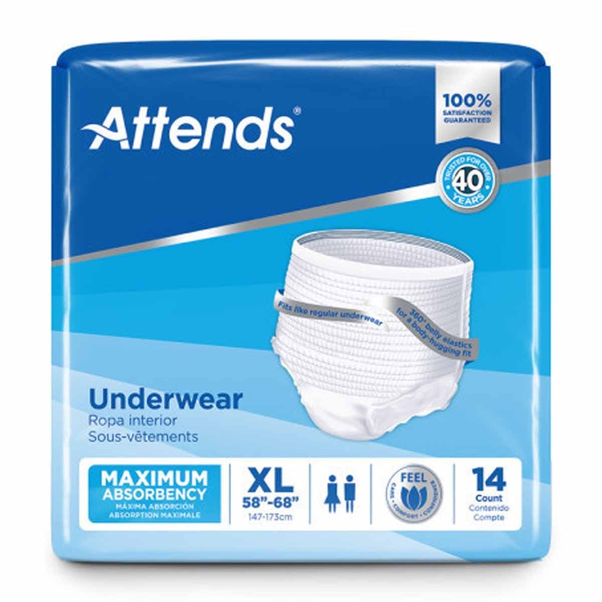 Attends Advanced Underwear Ultimate Absorbency