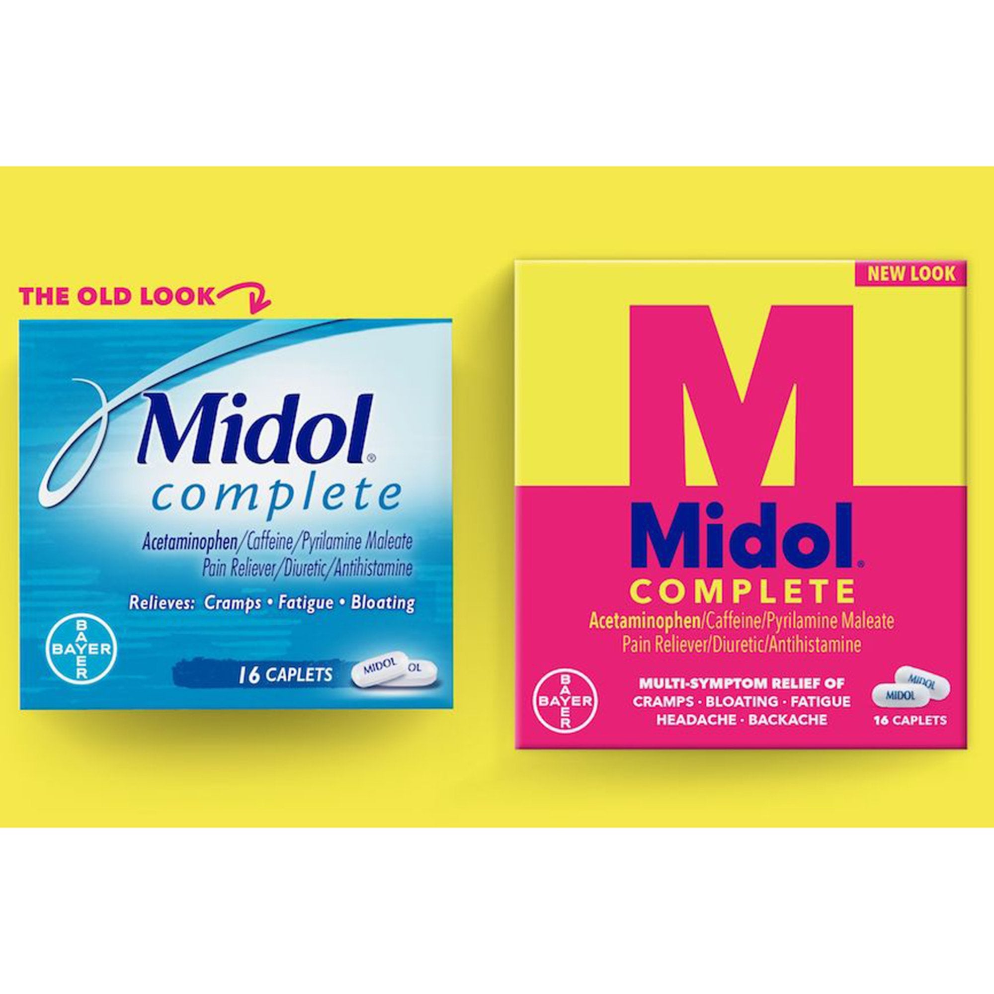Midol Complete Acetaminophen / Caffeine / Pyrilamine Maleate Cramp Relief