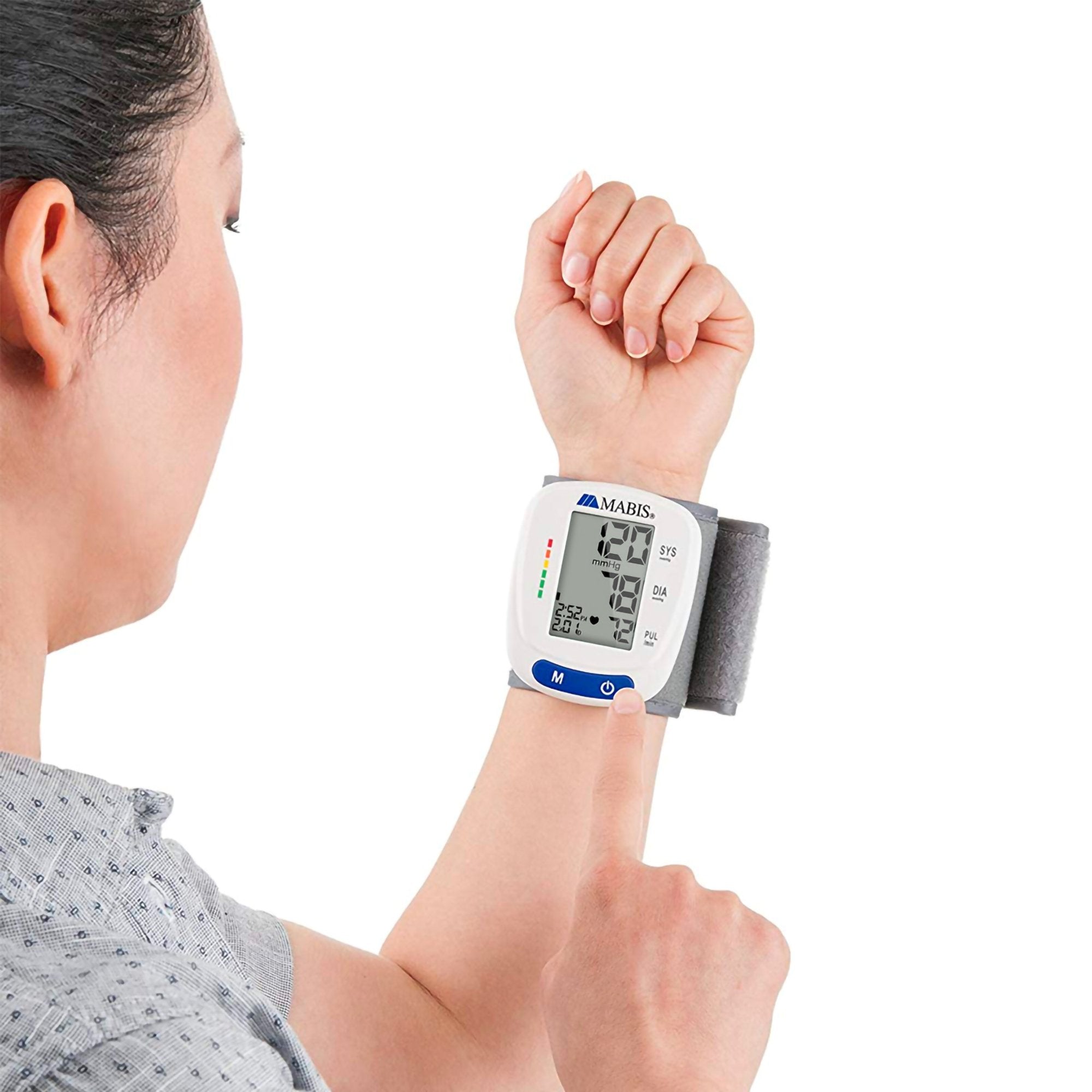 Mabis Digital Wrist Blood Pressure Monitor