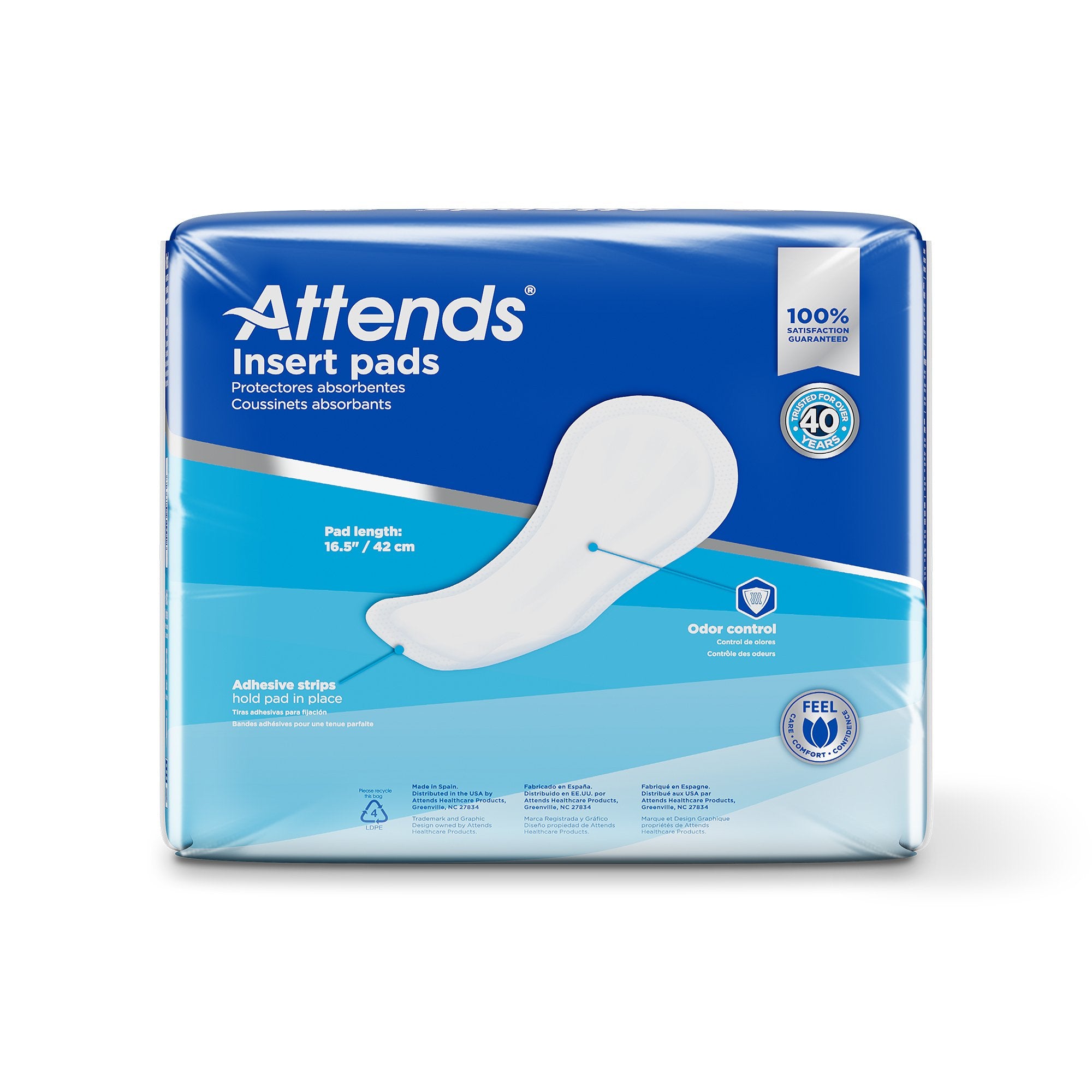 Attends Insert Pad Incontinence Liner