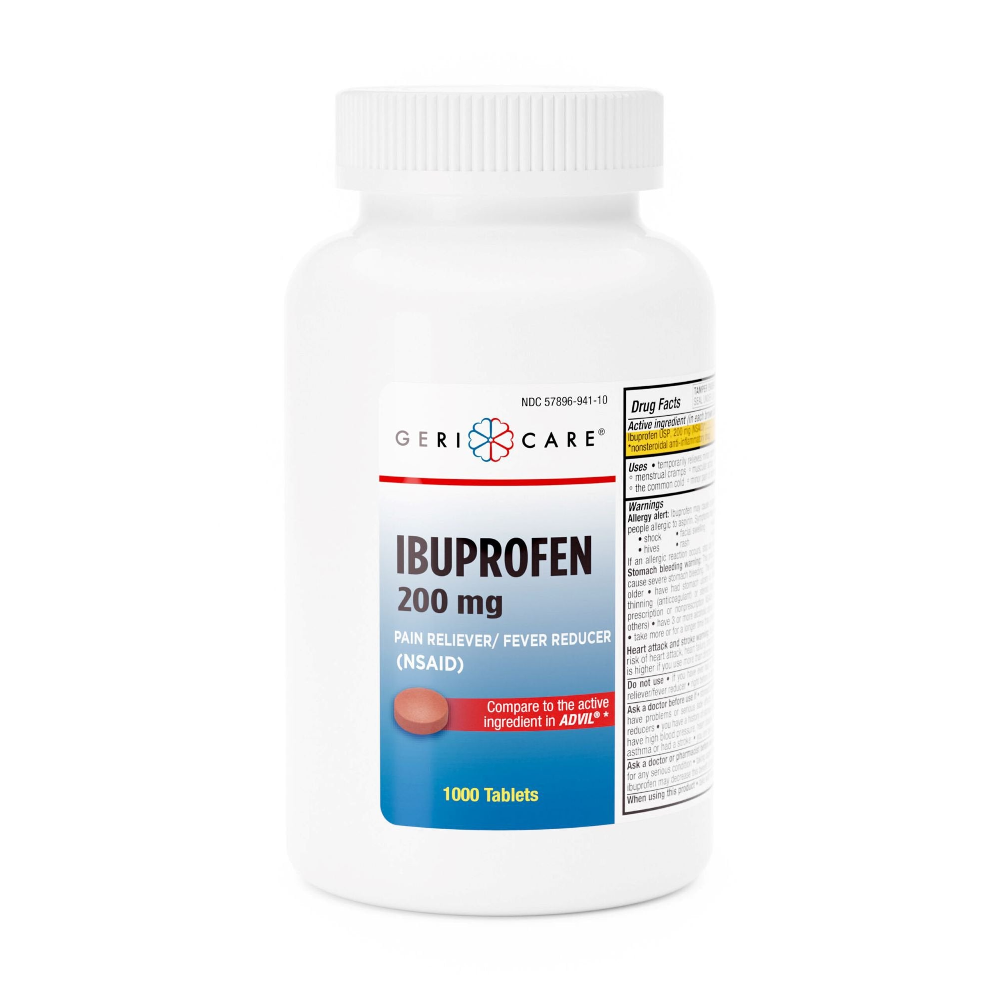 Geri-Care Ibuprofen 200mg Tablets