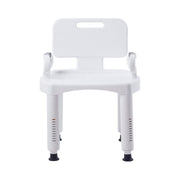 McKesson Bath Bench with Removable Arm Rail and Back, 21.25 Inch Width