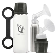 Ceres Chill OG Stainless Steel Breast Milk Chiller Container, White