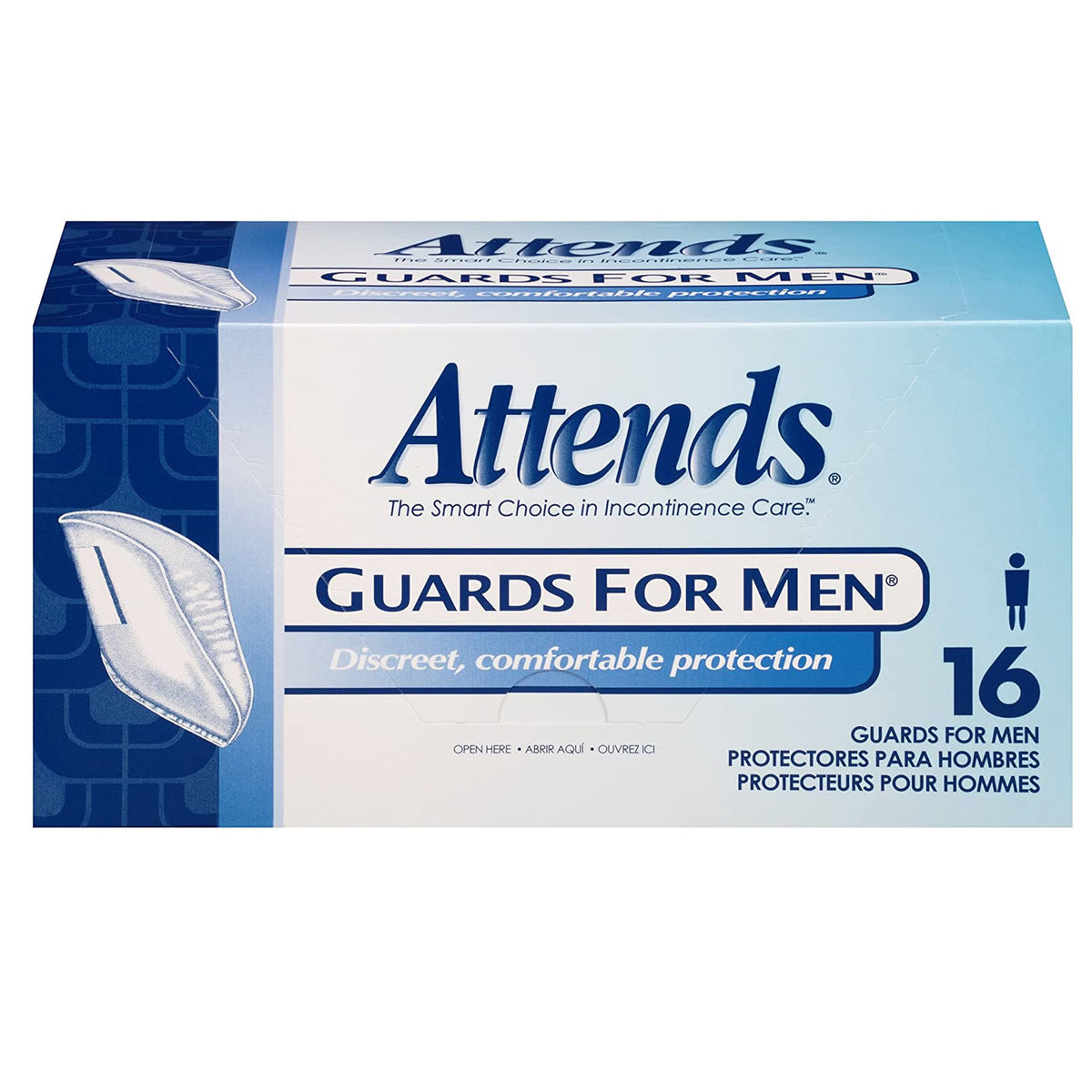 Attends® Guards For Men® Bladder Control Pad — Box of 16