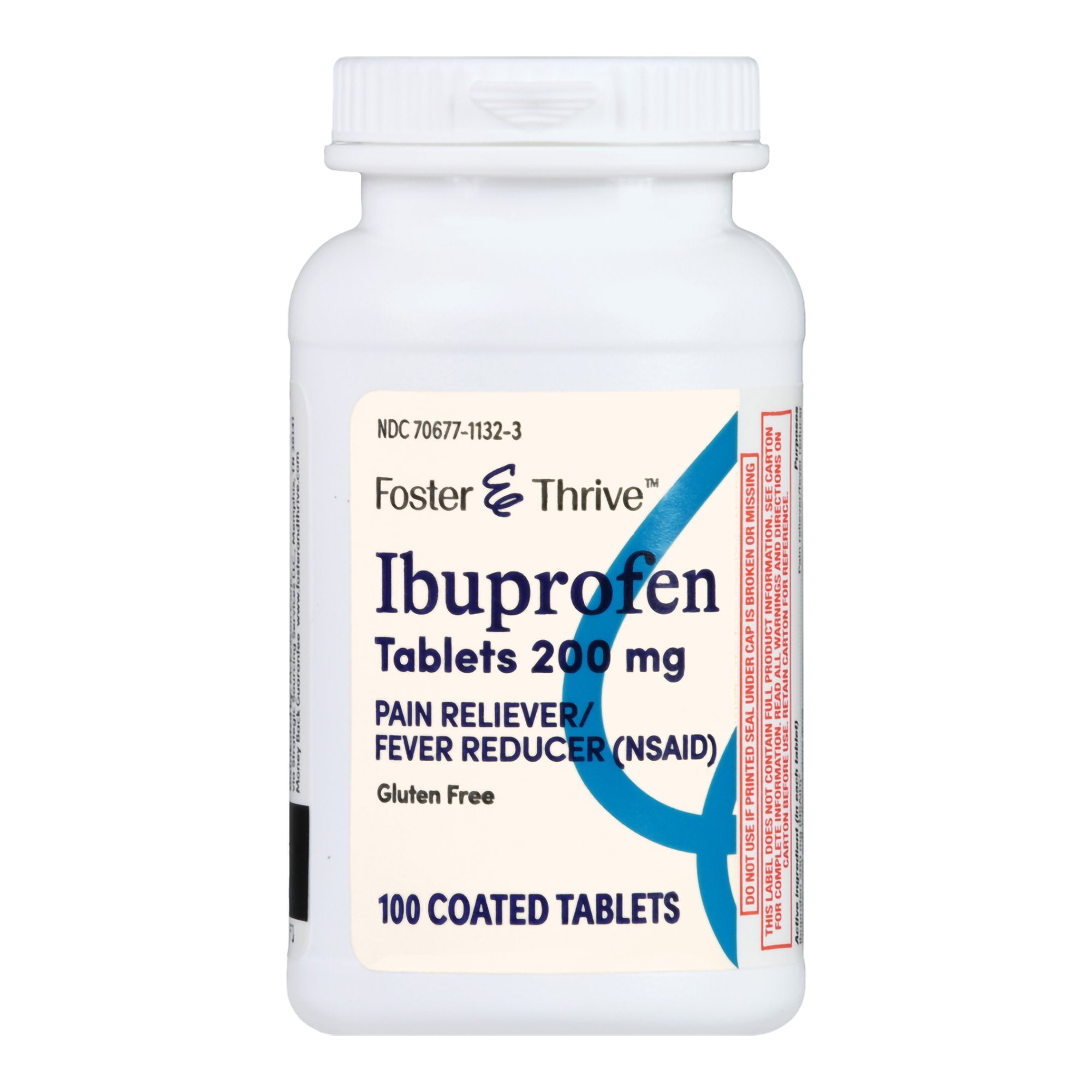 Foster & Thrive Ibuprofen 200 mg Coated Tablets