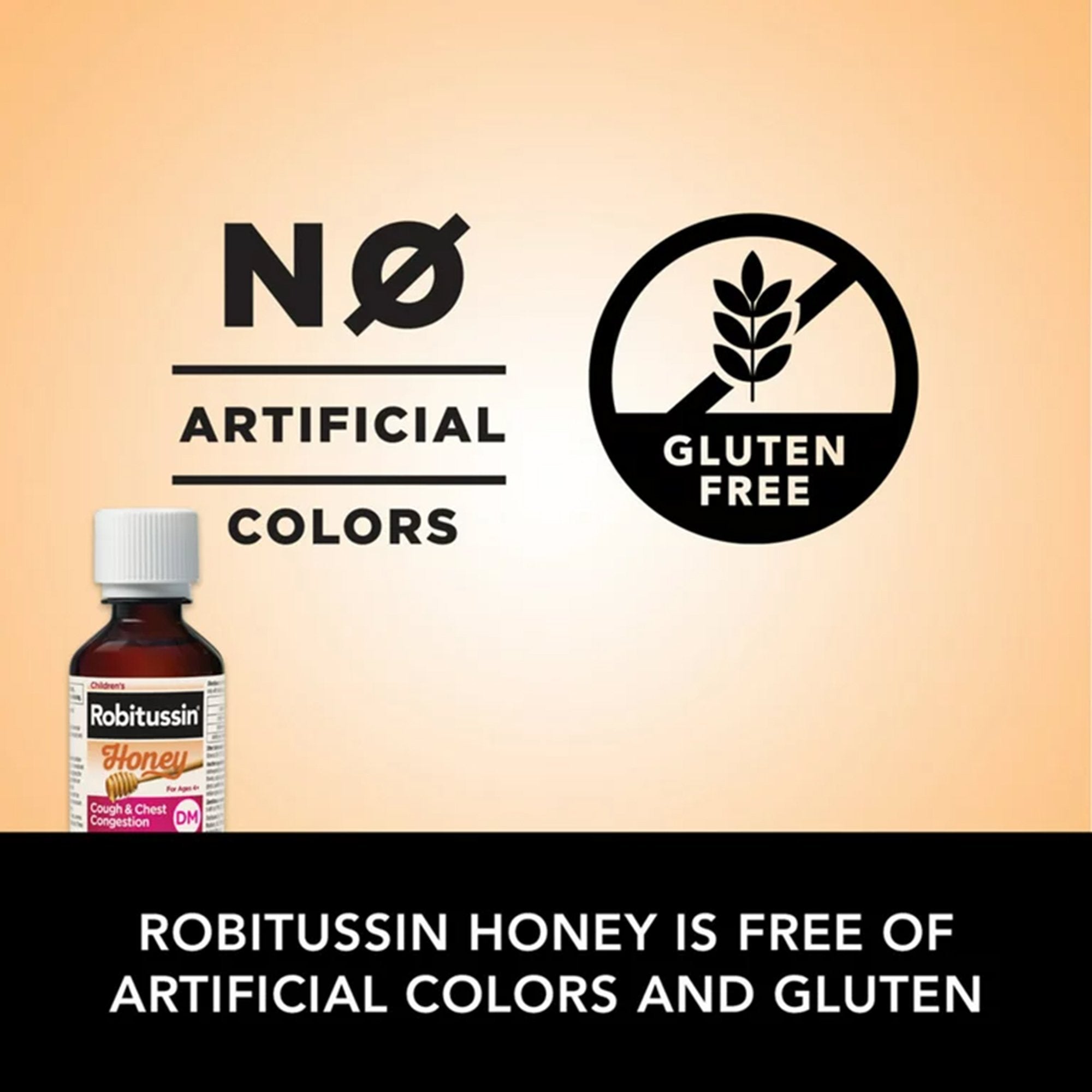 Robitussin Children's Honey Cough & Chest Congestion DM Liquid
