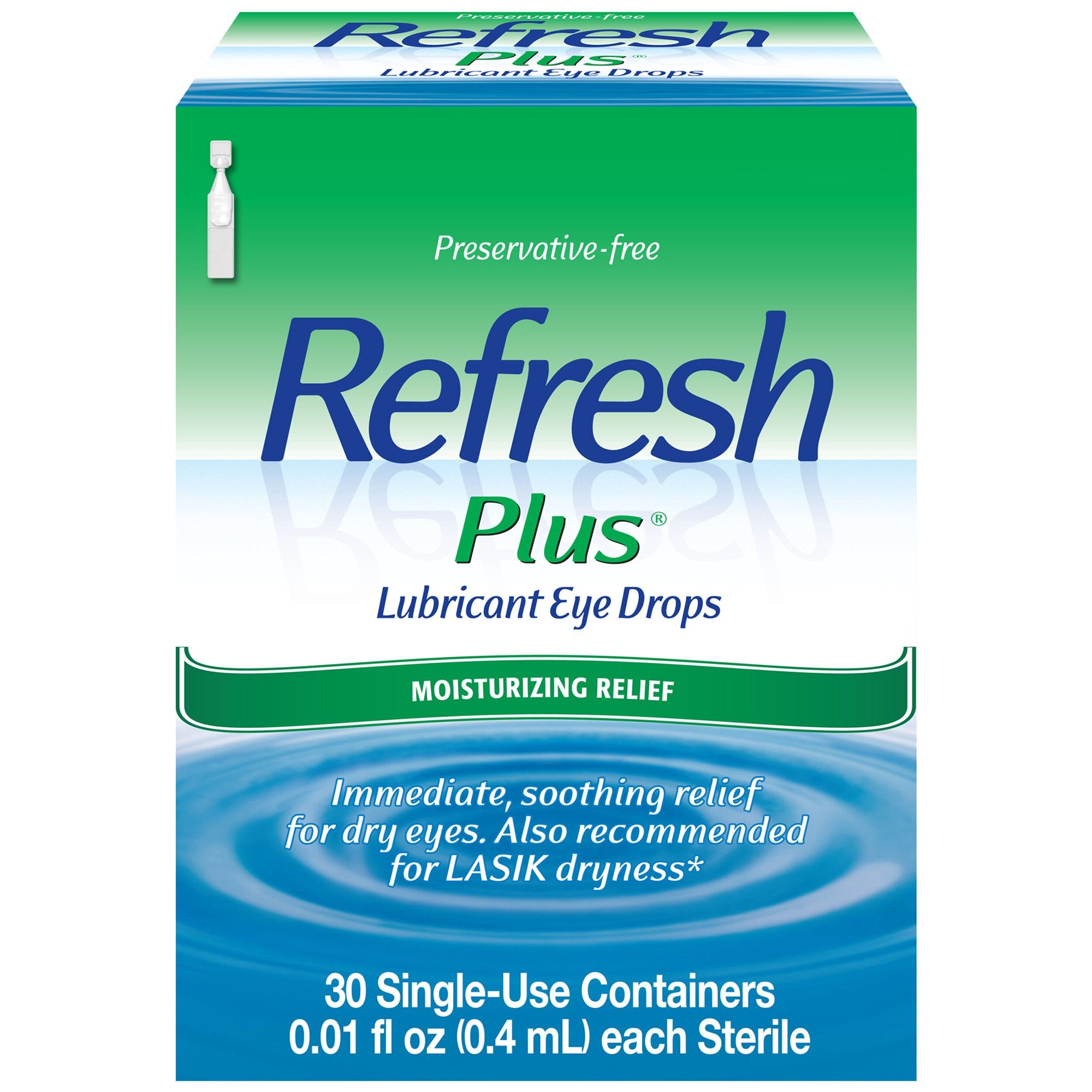 Refresh Plus Lubricant Eye Drops Original Strength