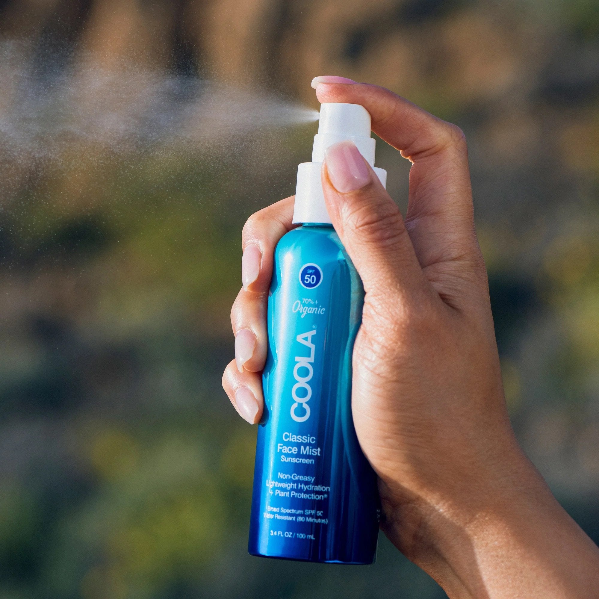 Coola Classic Face Mist SPF 50 Sunscreen with Plant Protection