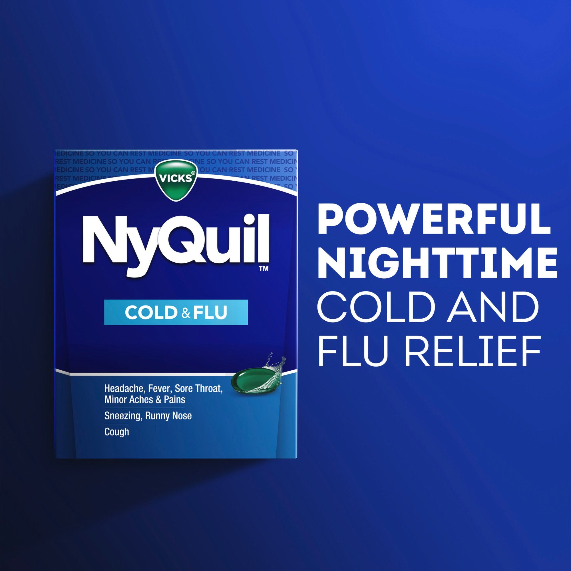 Vicks NyQuil Cold & Flu LiquiCaps