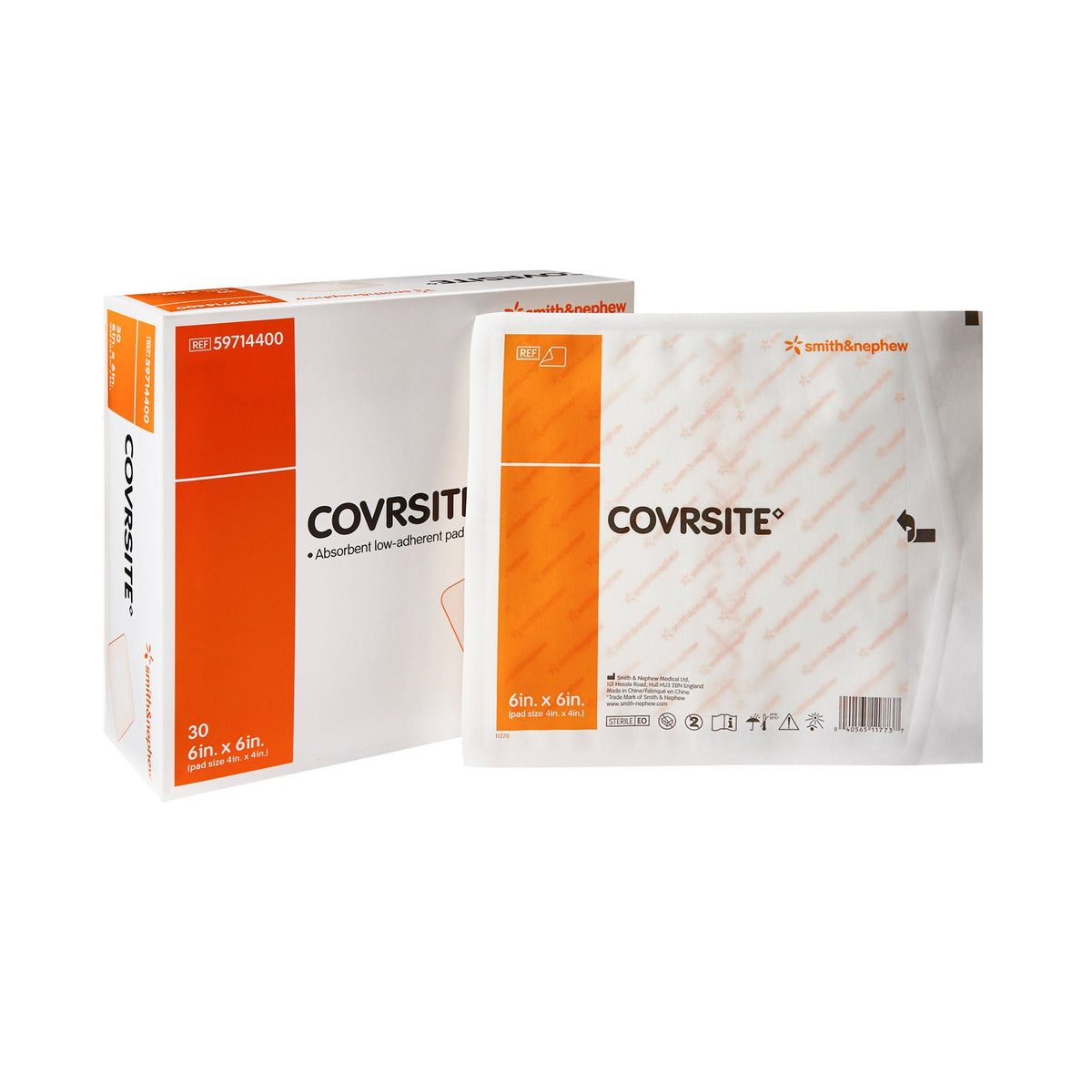 Covrsite Composite Dressing, 6 x 6 Inch — Box of 30