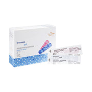 McKesson Kids Kid Design (Blue / Pink Camo) Adhesive Strip, 3/4 x 3 Inch