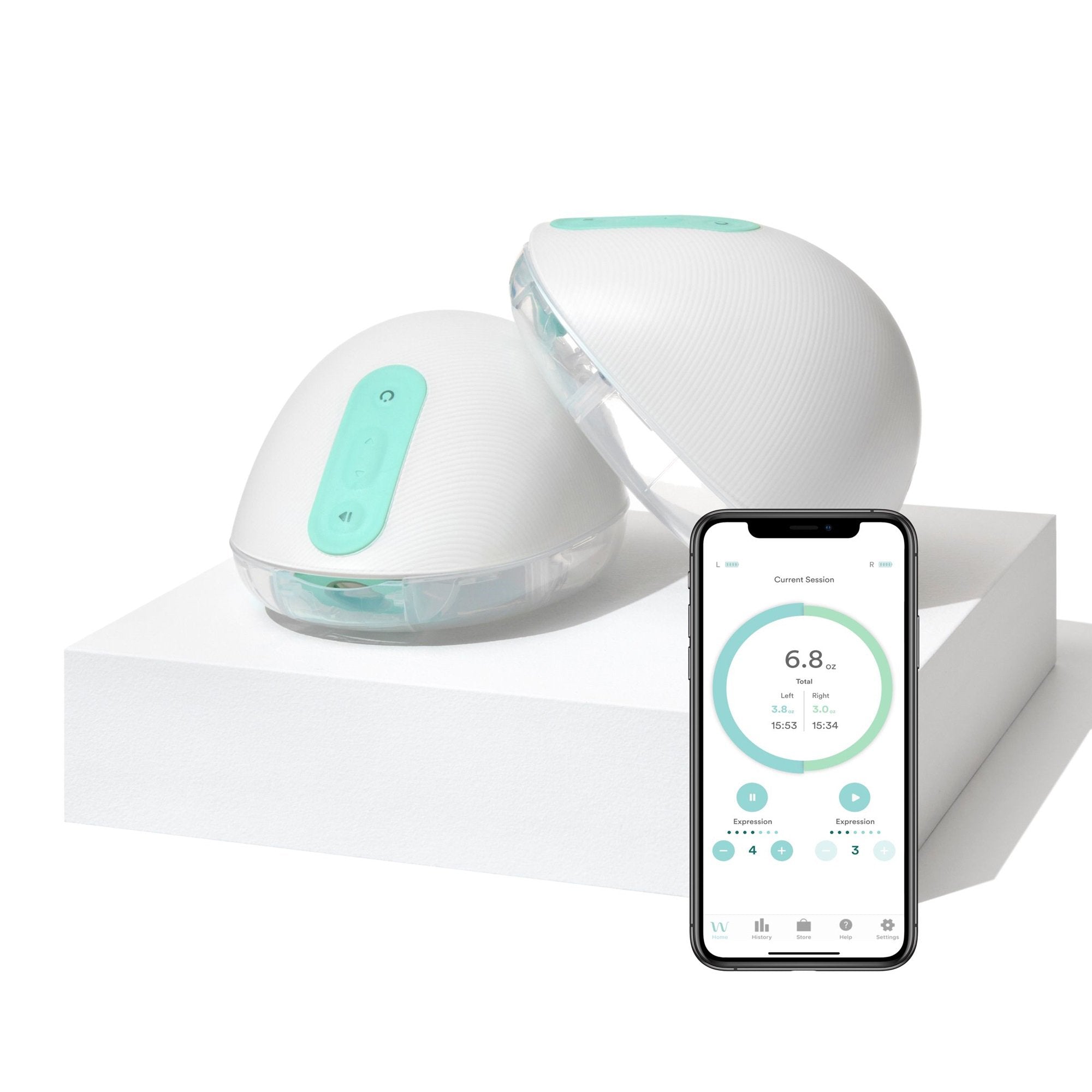 Willow 3.0 Wearable Double Electric 24 mm Breast Pump Kit - Case
