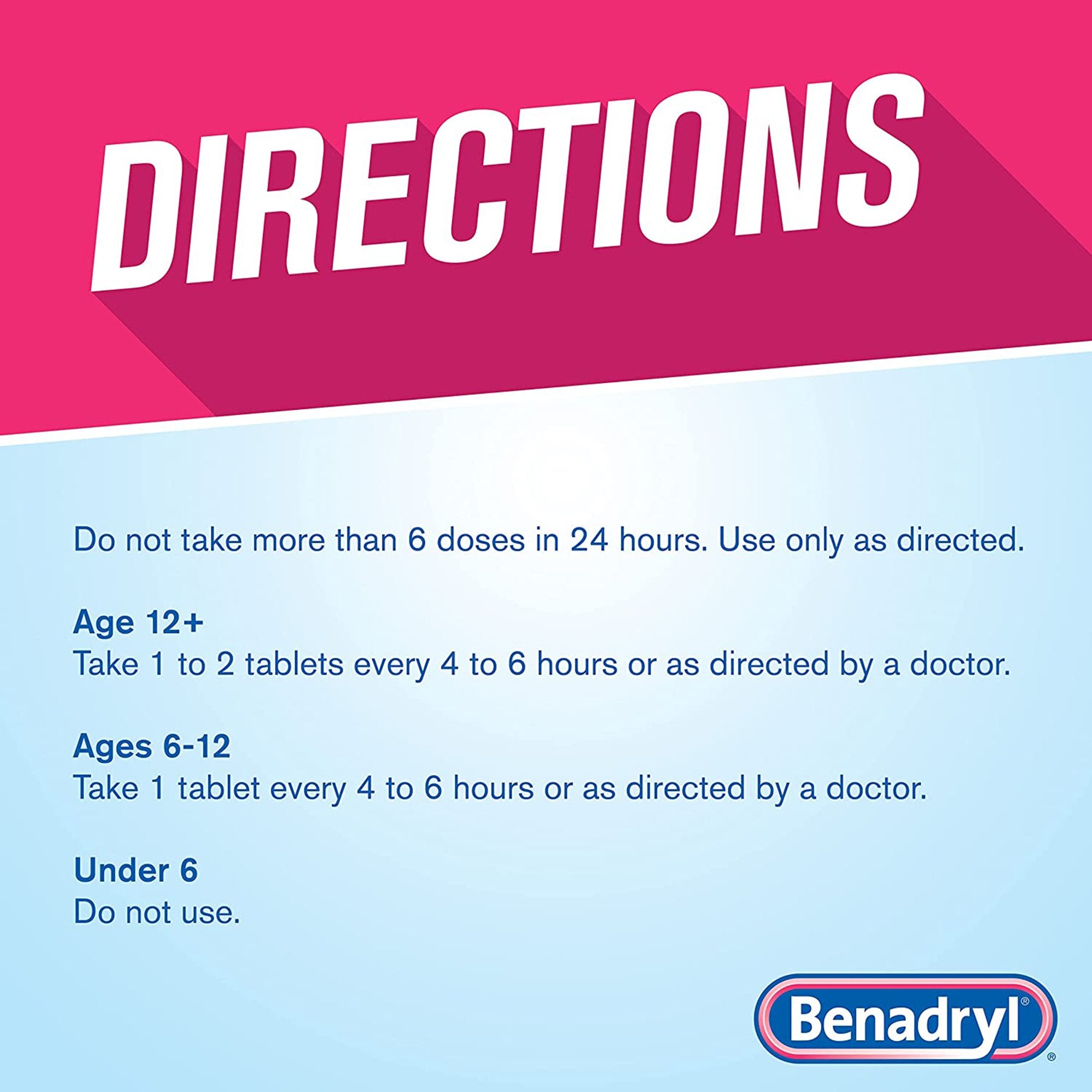 Benadryl Allergy Ultratabs