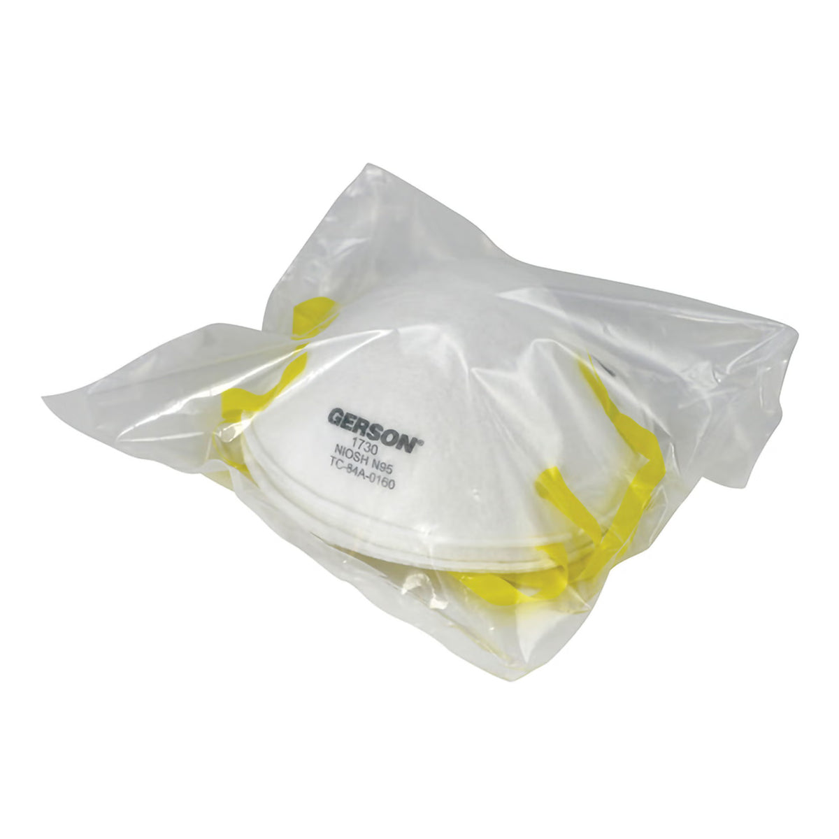Gerson® N95 Particulate Respirator Mask, One Size Fits Most — Box of 20