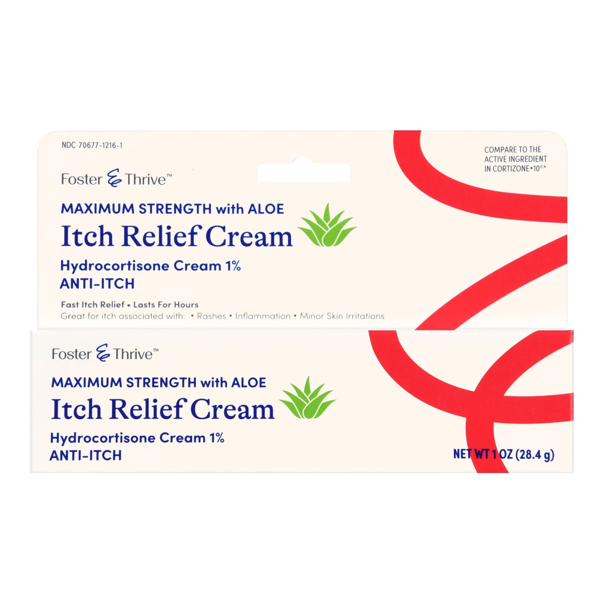 Foster & Thrive Hydrocortisone Cream with Aloe
