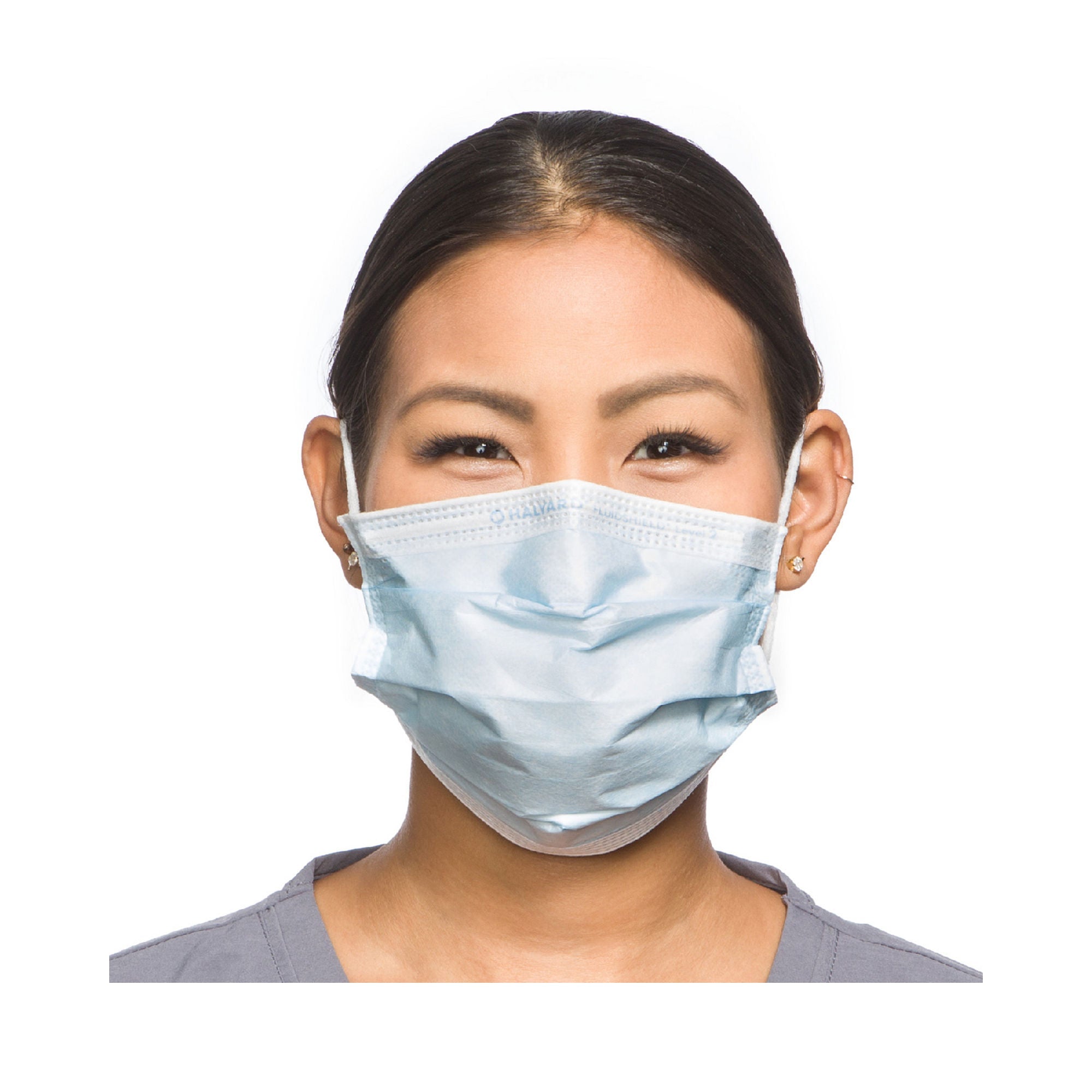 Halyard Fluidshield Level 2 Procedure Mask, One Size Fits Most