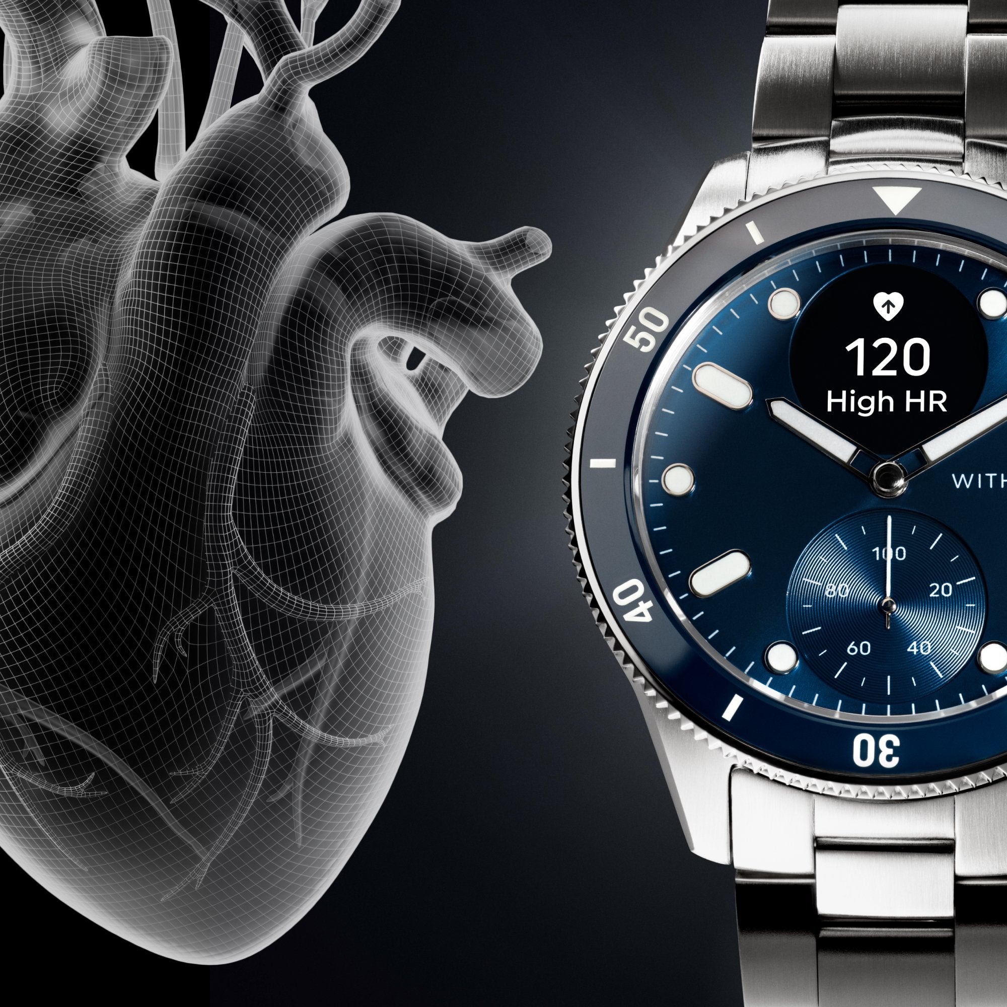 Withings ScanWatch Nova 42 mm LED Display